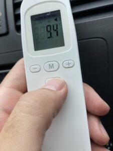 測定温度