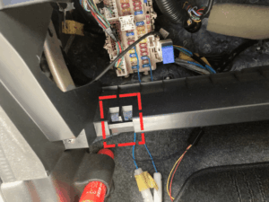 グローブボックスフック