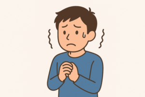 緊張しすぎな人