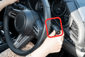 ライトレバー操作